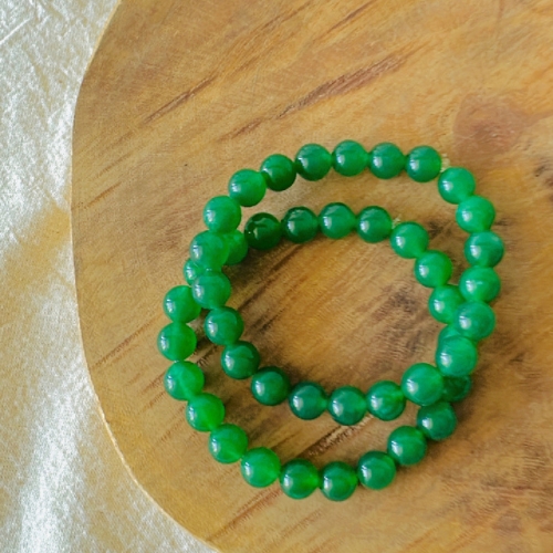 Pulseira Quartzo Verde — Saúde e Equilíbrio